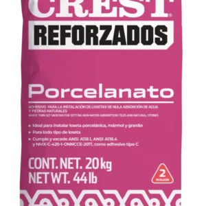 Crest Reforzado Porcelanato 20Kg