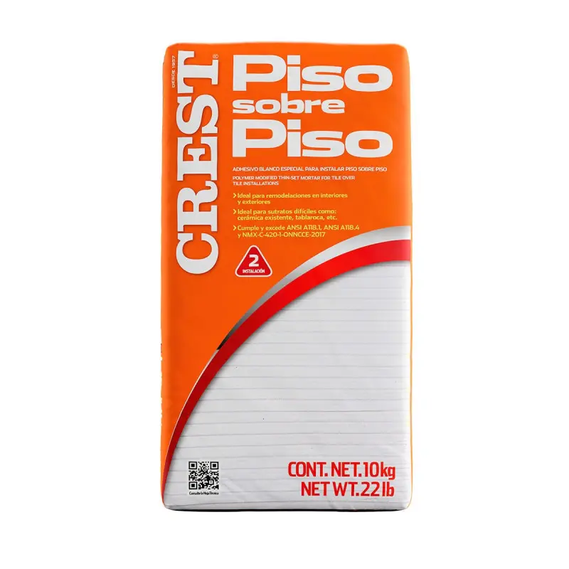 Piso Sobre Piso Crest 10 Kg Blanco